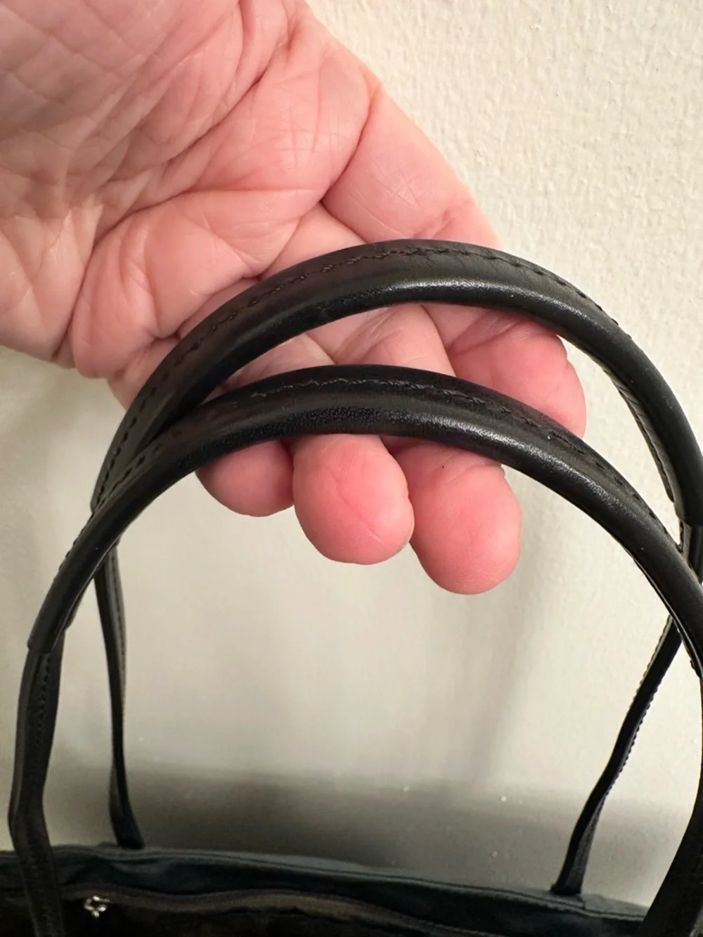 Tumi Voyager Zip Tope Gray and Black Nylon Tote - Picture 6 of 8